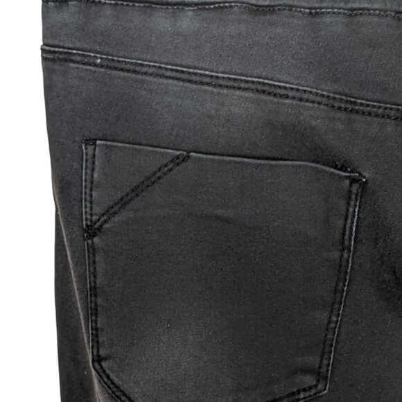 FIRE LOS ANGELES Cotton Blend Skinny Jeans Black Size Large - Picture 7 of 10
